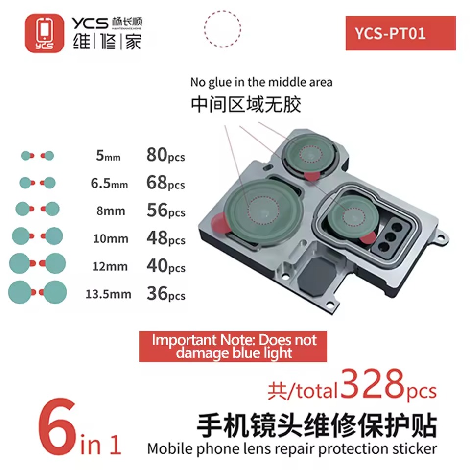 YCS-PT01 Kamera Lensi Koruma Bandı