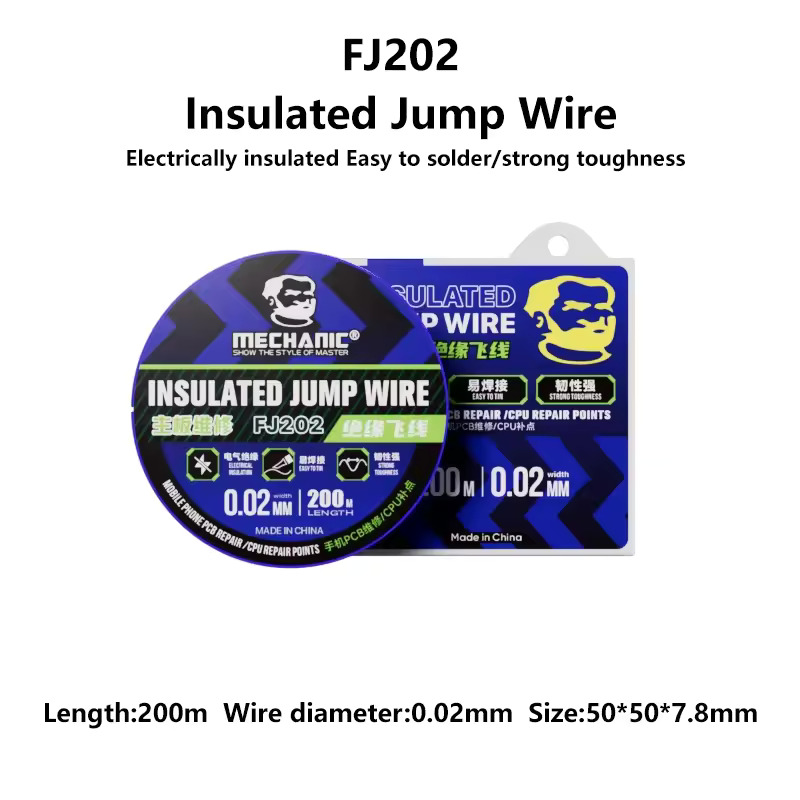 Mechanic FJ202 Yol Çekme Teli (0.02mm - 100M)